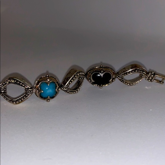 Vintage Jewelry Vintage Marquisette Semi Precious Stone Bracelet